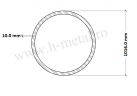 Teava rotunda otel pentru constructii 1016.0x10.0 mm 2